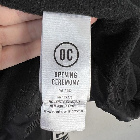 Opening Ceremony Pink and Black Nylon Warm Up Jacket - Picture 8 of 9